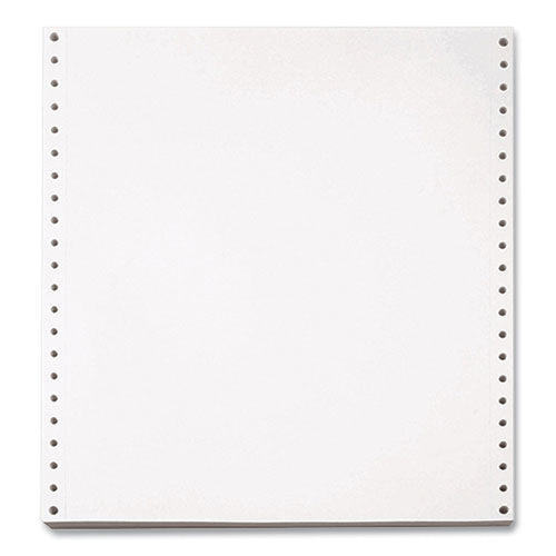 Blank Continuous Paper, 1-part, 20 Lb Bond Weight, 9.5 X 5.5, White, 5,400/carton