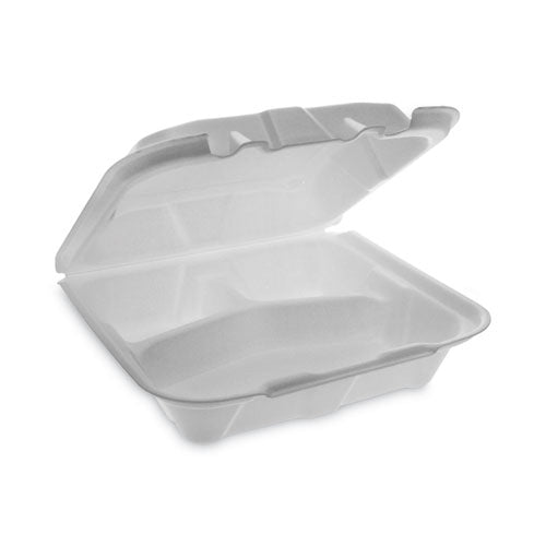 Clear Acrylic 12W Storage Tray with 3 Compartments