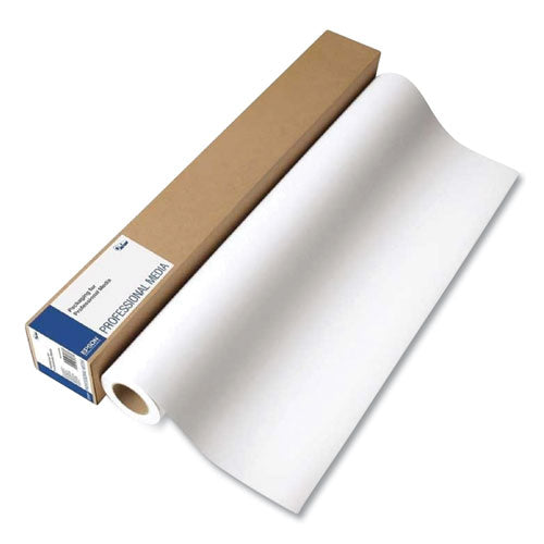 Premium Semigloss Photo Paper Roll, 7 Mil, 36" X 100 Ft, Semi-gloss White