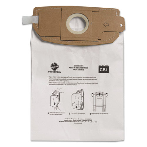Disposable Vacuum Bags, Standard B, 10/pack