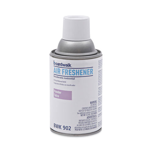 Metered Air Freshener Refill, Powder Mist, 7 Oz Aerosol Spray, 12/carton