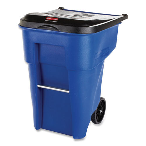 Rubbermaid 32-Gallon BRUTE Blue Recycling Container