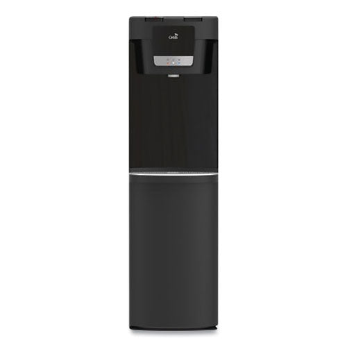 Maxxfill Flex Hot And Cold Water Dispenser, 2.11 Gal/hot Water Per Hour, 12.2 X 14.2 X 42.33, Black/stainless Steel