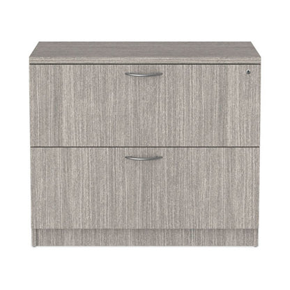 Alera Valencia Series Lateral File, 2 Legal/letter-size File Drawers, Gray, 34" X 22.75" X 29.5"