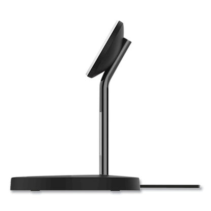 Boost Charge Pro 2-in-1 Wireless Charger Stand, 15 W, Black