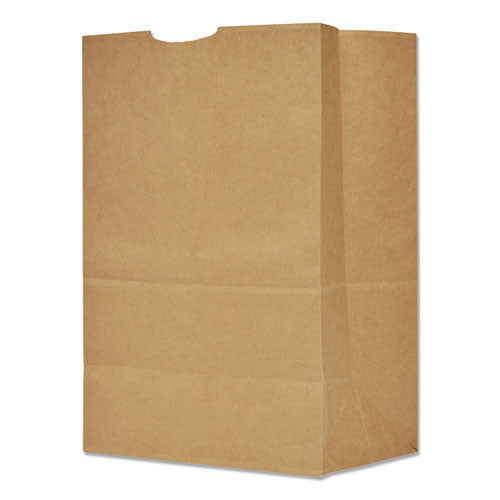 Grocery Paper Bags, 75 Lb Capacity, 1/6 Bbl, 12" X 7" X 17", Kraft, 400 Bags