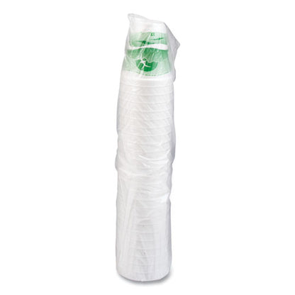 Horizon Hot/cold Foam Drinking Cups, 12 Oz, Green/white, 25/bag, 40 Bags/carton