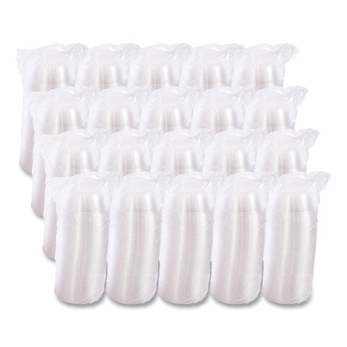 D-t Sundae/cold Cup Lids, Fits 5 Oz To 32 Oz Cups, Clear, 50 Pack 20 Packs/carton