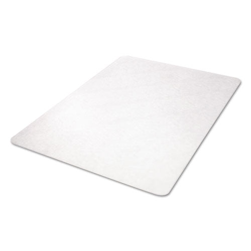 Economat All Day Use Chair Mat For Hard Floors, Flat Packed, 46 X 60, Clear