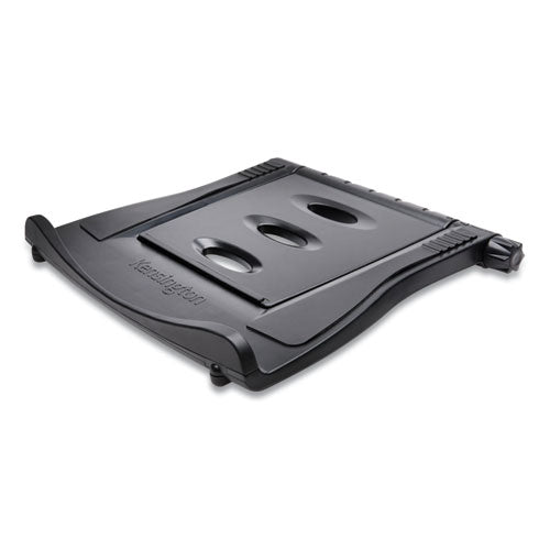 Smartfit Easy Riser Laptop Cooling Stand, 11.1" X 1.6" X 12", Black