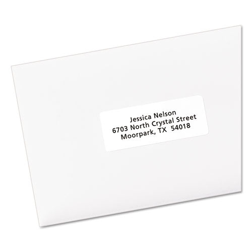 Ecofriendly Mailing Labels, Inkjet/laser Printers, 1 X 2.63, White, 30/sheet, 25 Sheets/pack