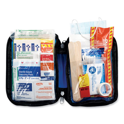 Soft-sided First Aid And Emergency Kit, 104 Pieces, Soft Fabric Case