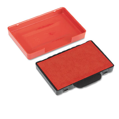 T5460 Professional Replacement Ink Pad For Trodat Custom Self-inking Stamps, 1.38" X 2.38", Red