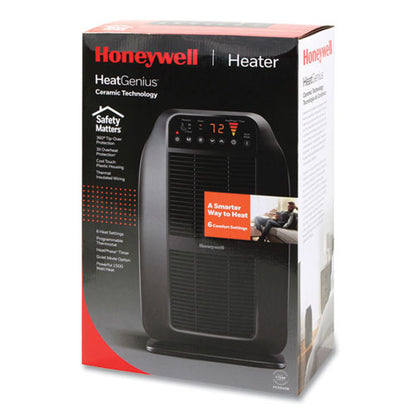 Heat Genius Ceramic Portable Heater, 1,575 W, 5.6 X 10.2 X 17.3, Black
