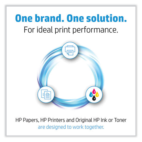 Professional Trifold Business Paper, 48 Lb Bond Weight, 8.5 X 11, Glossy White, 150/pack
