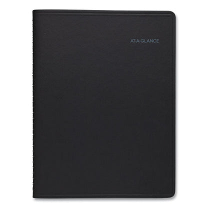 Quicknotes Weekly/monthly Planner, 10 X 8, Black Cover, 13-month (july To July): 2023 To 2024