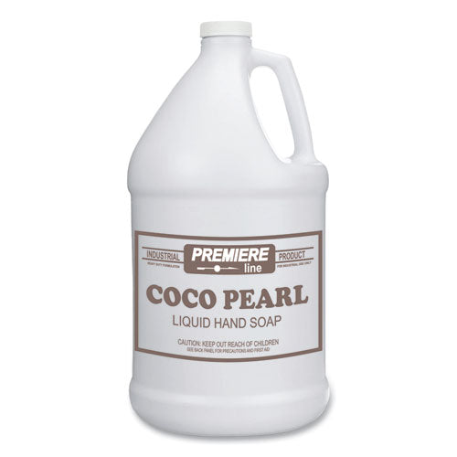 Coco Pearl Liquid Hand Soap, Coconut Scent, 128 Oz Bottle, 4/carton