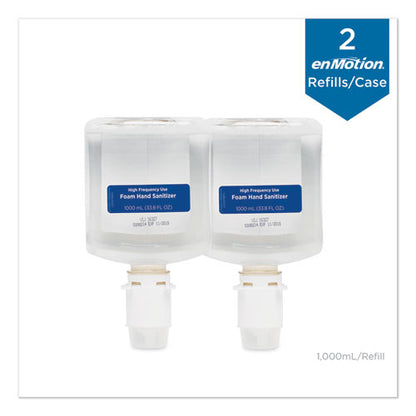 Gp Enmotion High-frequency-use Foam Sanitizer Dispenser Refill, Fragrance-free, 1,000 Ml, Fragrance-free, 2/carton