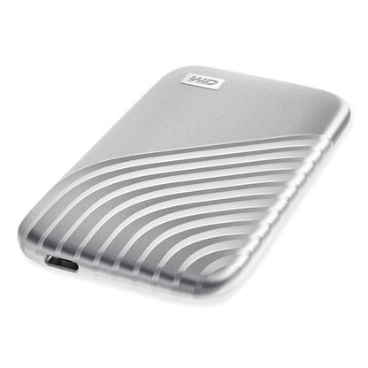 My Passport External Solid State Drive, 1 Tb, Usb 3.2, Silver