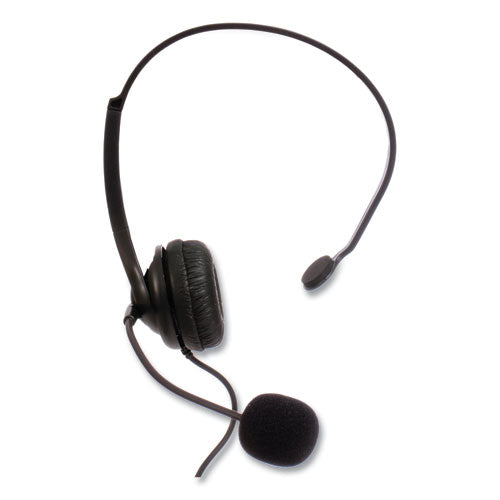 Zum Zum350m Monaural Over The Head Headset, Black
