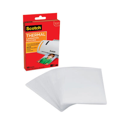 Laminating Pouches, 5 Mil, 5" X 7", Clear, 100/pack
