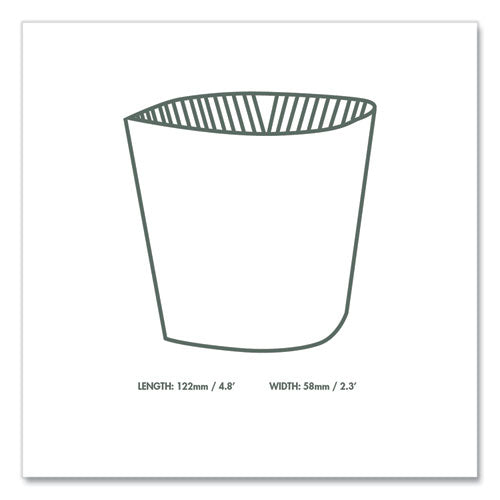 Kraft Hot Cup Sleeves, Fits Vegware 89-series Hot Cups, Kraft, 1,000/carton