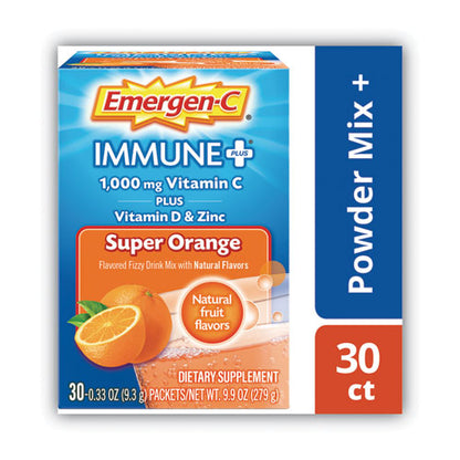 Immune+ Formula, 0.33 Oz, Super Orange, 30 Packets