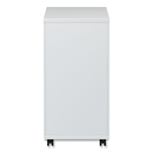 File Pedestal With Full-length Pull, Left Or Right, 2 Legal/letter-size File Drawers, Light Gray, 14.96" X 19.29" X 27.75"