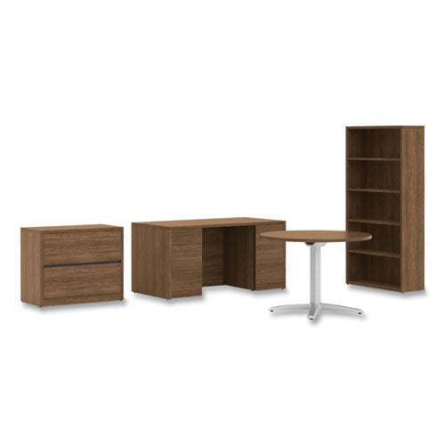 10500 Series Double Pedestal Desk With Full Pedestals, 60" X 30" X 29.5", Pinnacle