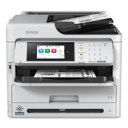 Workforce Pro Wf-m5899 Monochrome Mfp Printer, Copy/fax/print/scan