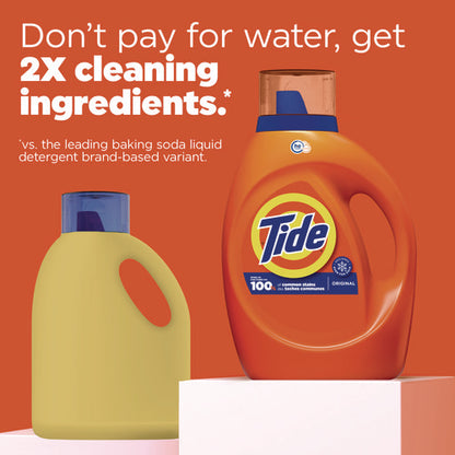 Liquid Tide Laundry Detergent, 32 Loads, 42 Oz Bottle, 6/carton