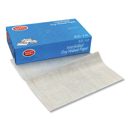 Interfolded Dry Waxed Paper, 10.75 X 12, 500 Box, 12 Boxes/carton