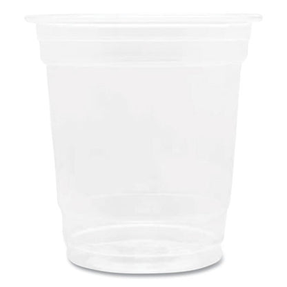 Pet Plastic Cups, 8 Oz, Clear, 1,000/carton