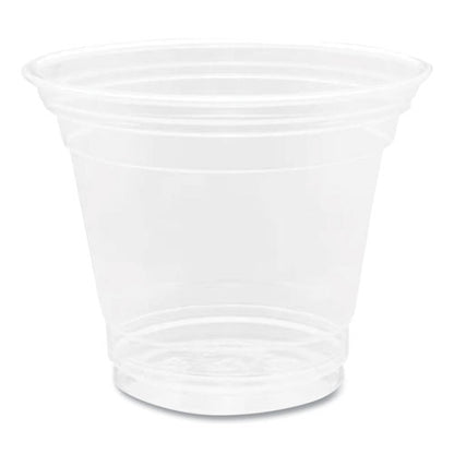 Pet Plastic Cups, 9 Oz, Clear, 1,000/carton