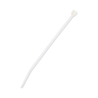 Nylon Cable Ties, 4 X 0.06, 18 Lb, Natural, 1,000/pack