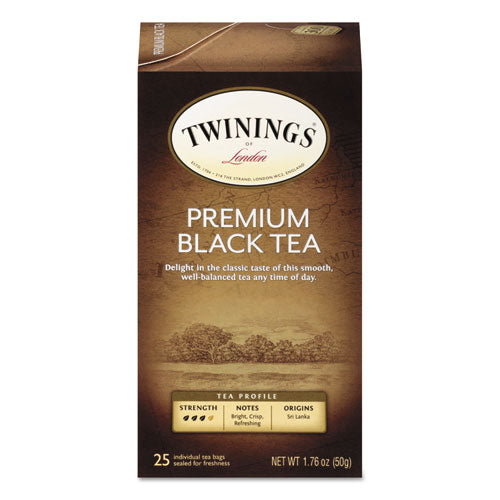 Tea Bags, English Breakfast, 1.76 Oz, 25/box