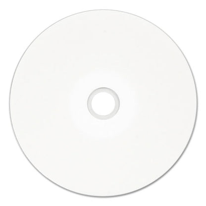 Dvd+r Recordable Disc, 4.7 Gb, 16x, Spindle, Hub Printable, White, 50/pack