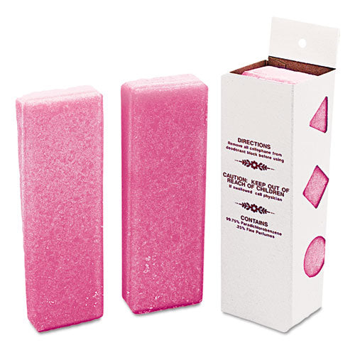 Deodorizing Para Wall Blocks, Pink, Cherry