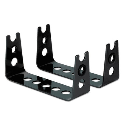 Metal Art Monitor Stand Risers, 4.75 X 8.75 X 2.5, Black