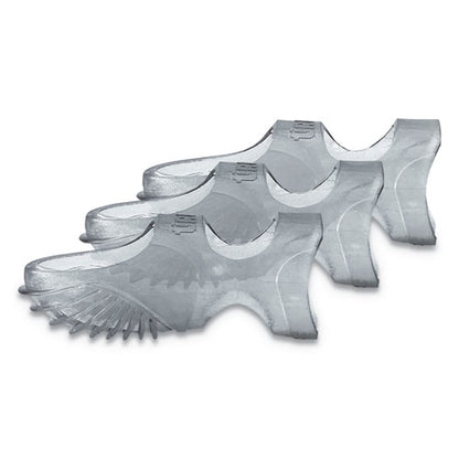 Tippi Micro-gel Fingertip Grips, Size 5, Clear, 36/pack