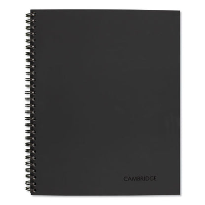 Wirebound Guided Meeting Notes Notebook, 1-subject, Meeting-minutes/notes Format, Dark Gray Cover, (80) 11 X 8.25 Sheets