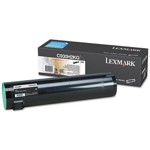 C930h2kg High-yield Toner, 38,000 Page-yield, Black