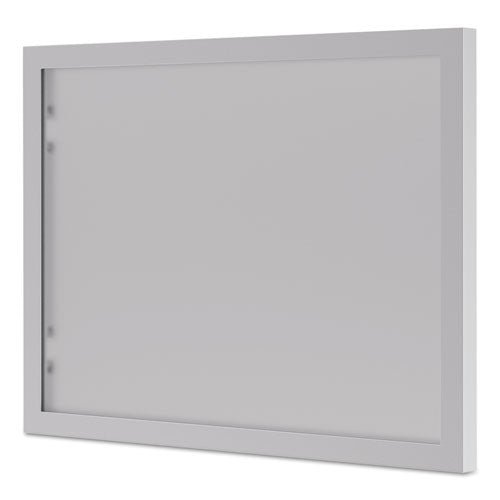 Bl Series Hutch Doors, Glass, 13.25w X 17.38h, Silver/frosted