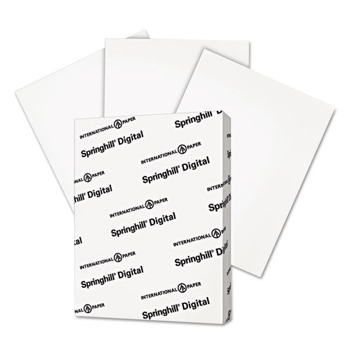 Digital Vellum Bristol White Cover, 67 Lb Bristol Weight, 8.5 X 11, Vellum White, 250/pack