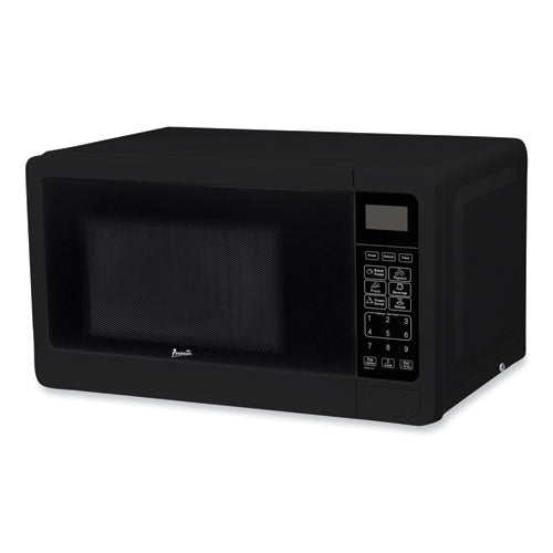0.7 Cu Ft Microwave Oven, 700 Watts, Black