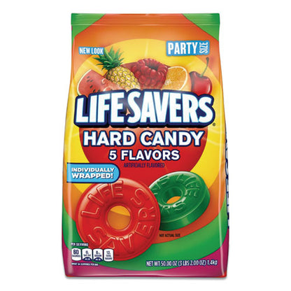 Hard Candy, Original Five Flavors, 50 Oz Bag