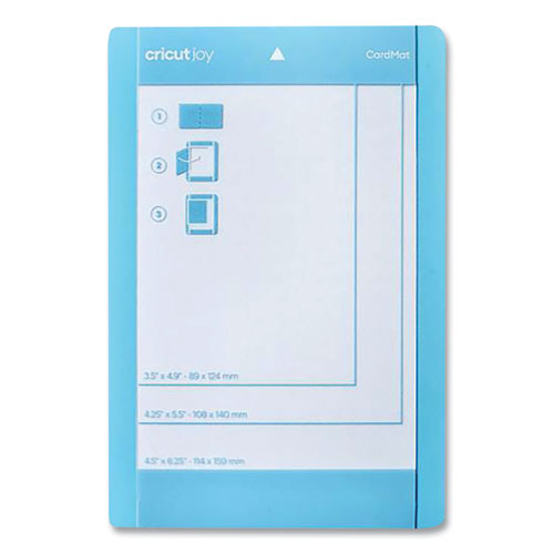 Joy Card Machine Mat, 4.5 X 6.25, Blue