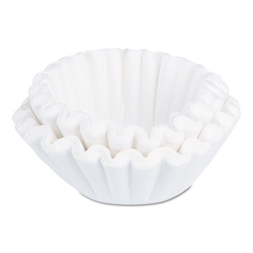 Commercial Coffee Filters, 6 Gal Urn Style, Flat Bottom, 25/cluster, 10 Clusters/pack