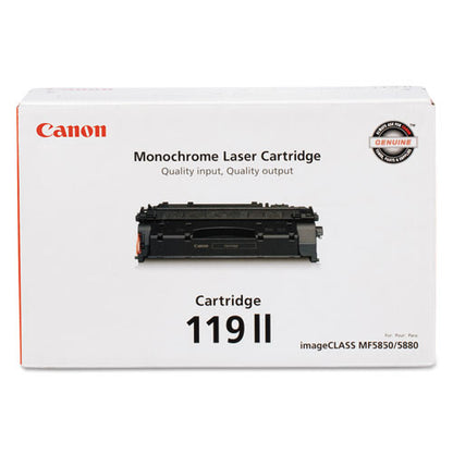 3480b001 (crg-119 Ii) High-yield Toner, 6,400 Page-yield, Black