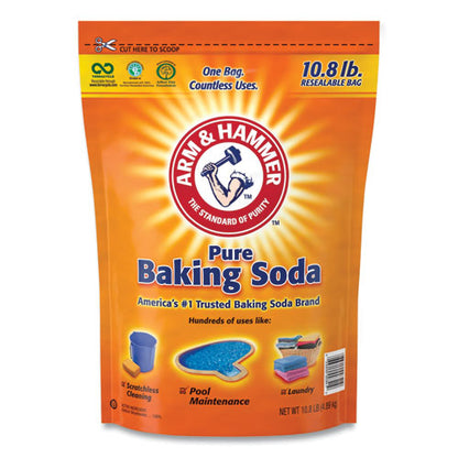 Baking Soda, 10.8 Lb Bag, 4/carton